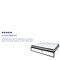 Emma and Oliver 14" Platform Bed Frame & 10" Mattress in a Box - No Box Spring Required
